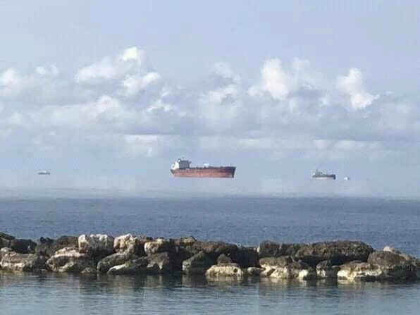 hien tuong Fata Morgana The Ghost Ship Appear in 2025 or Just a Fata Morgana?